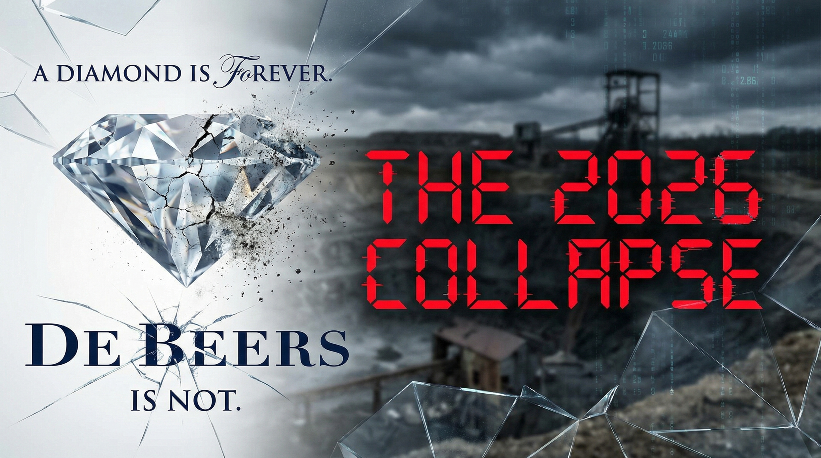 A Diamond Is Forever. De Beers Is Not. The 2026 Collapse.
