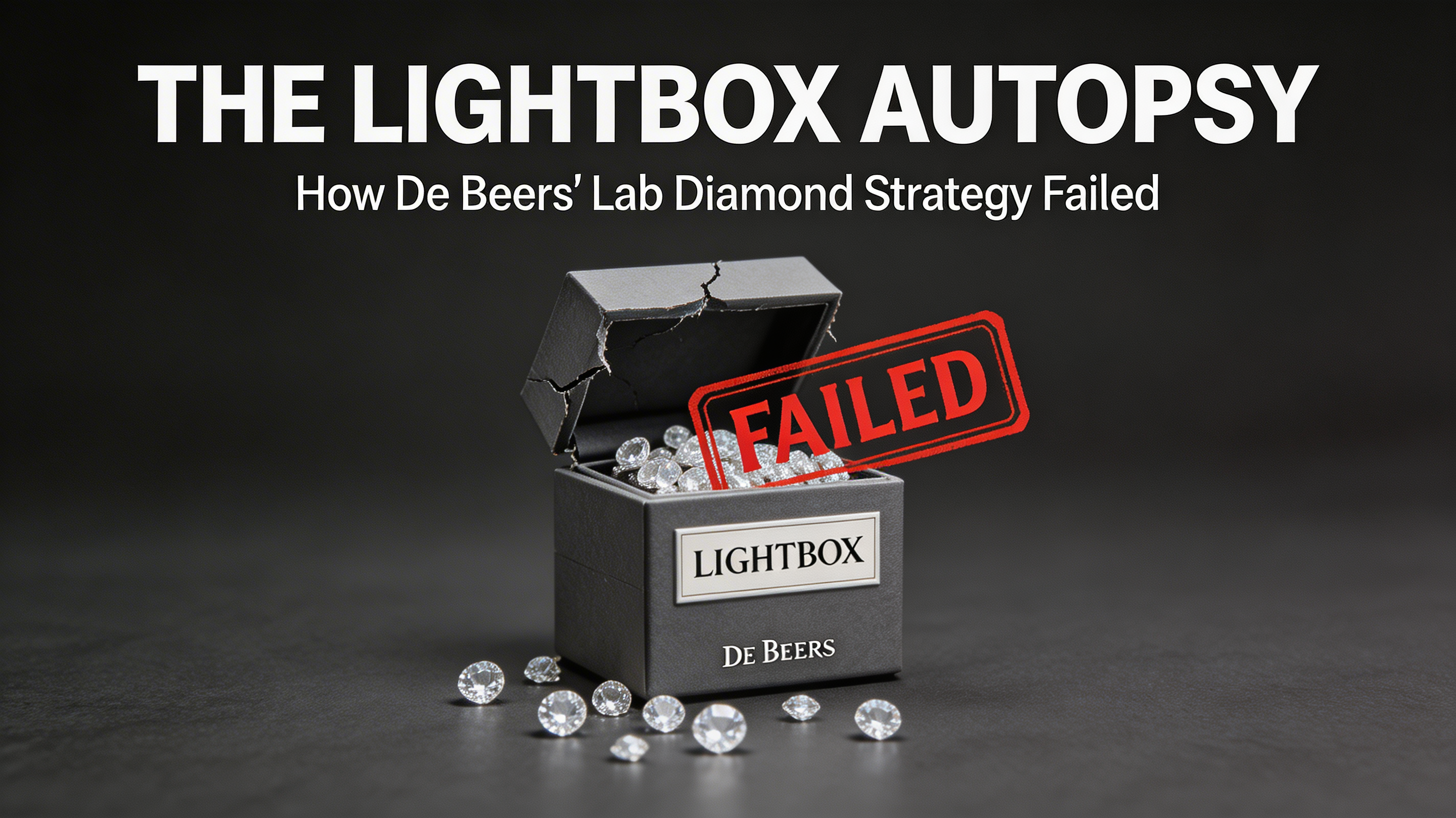 The Lightbox Autopsy: How De Beers' Lab Diamond Strategy Failed