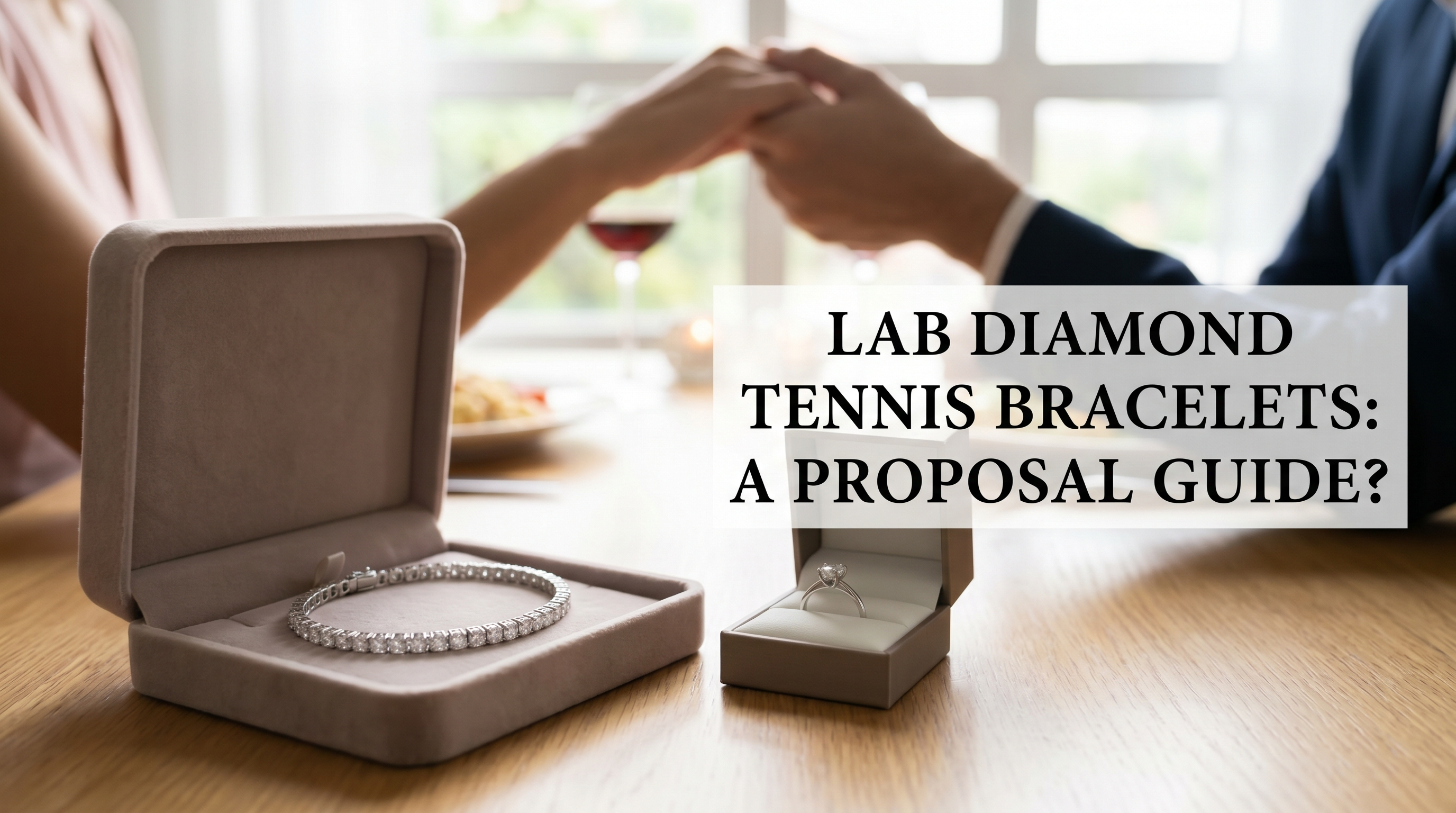 Are Lab Diamond Tennis Bracelets Worth Buying for a Proposal?