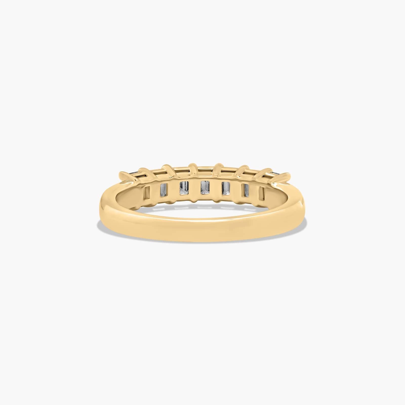 1ct lab diamond ring clasp and setting detail | 10K gold