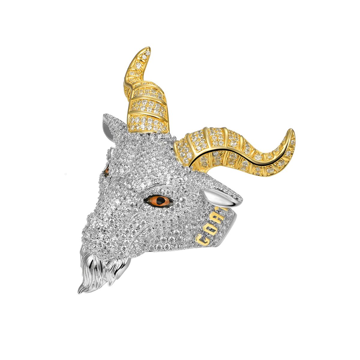 15.05ct Lab Diamond GOAT Ring on model | styled 10K yellow gold ring