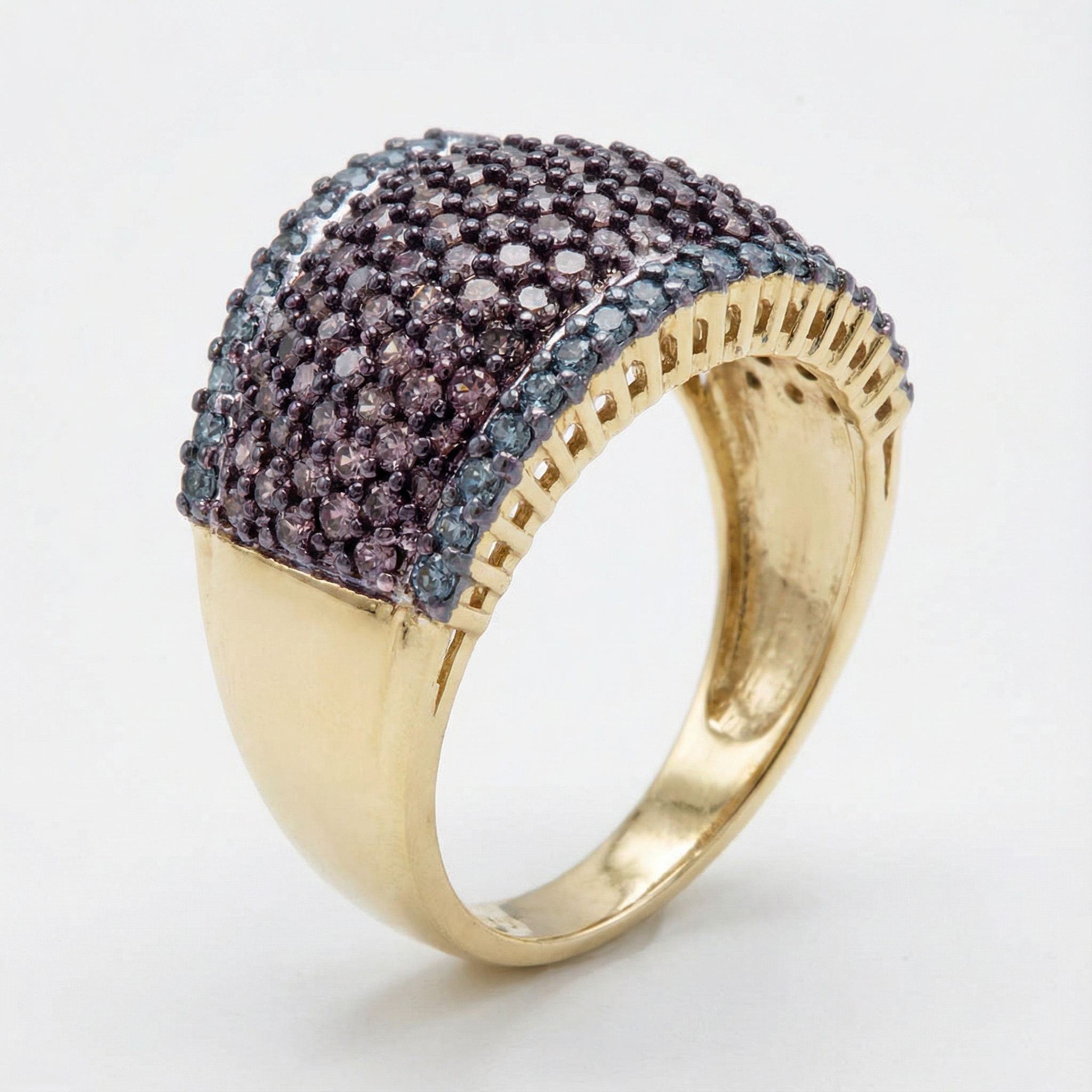 Women's 1.8ct Multi-Color Lab Diamond Band packaging, Draco Diamond fine jewelry