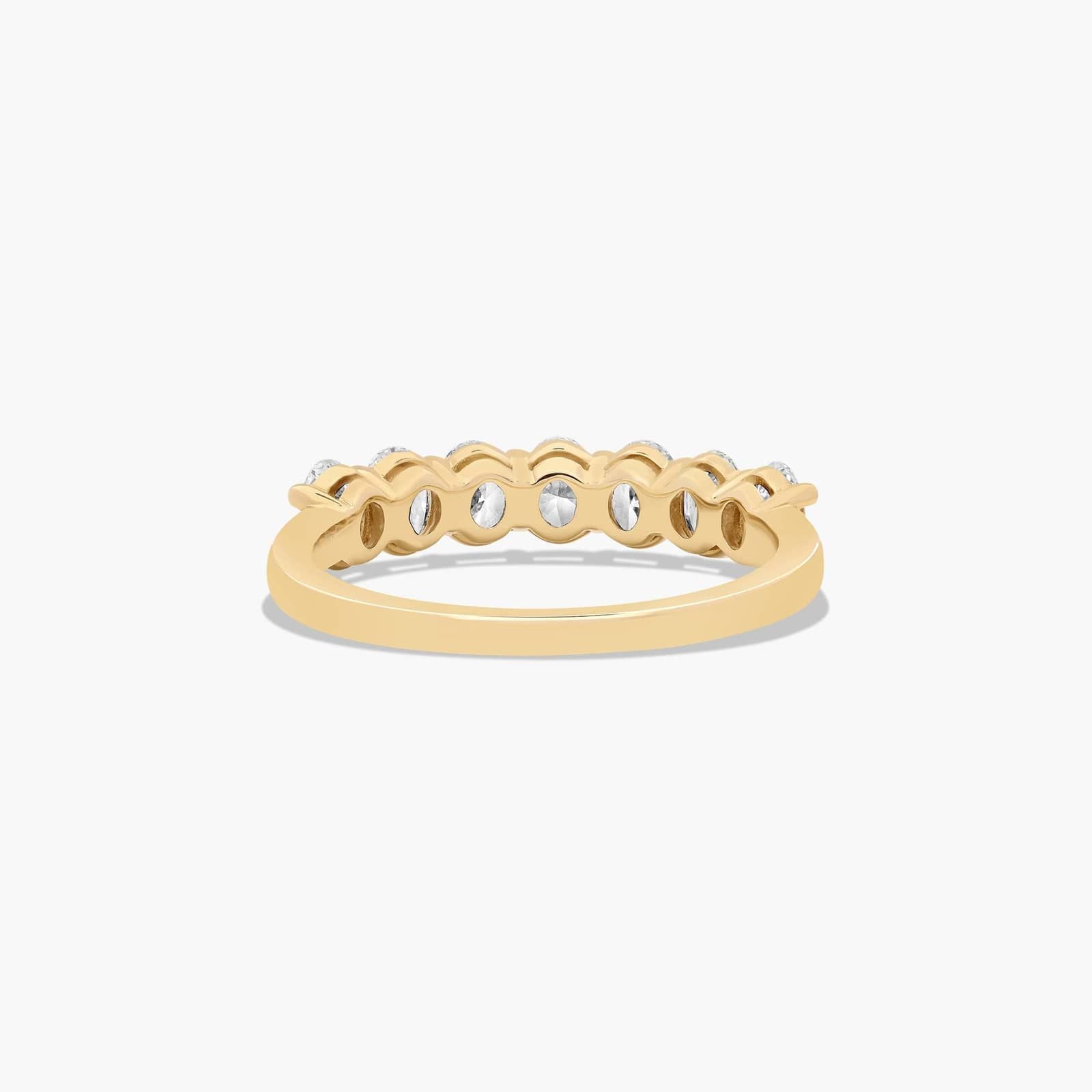 1ct lab diamond ring clasp and setting detail | 10K gold