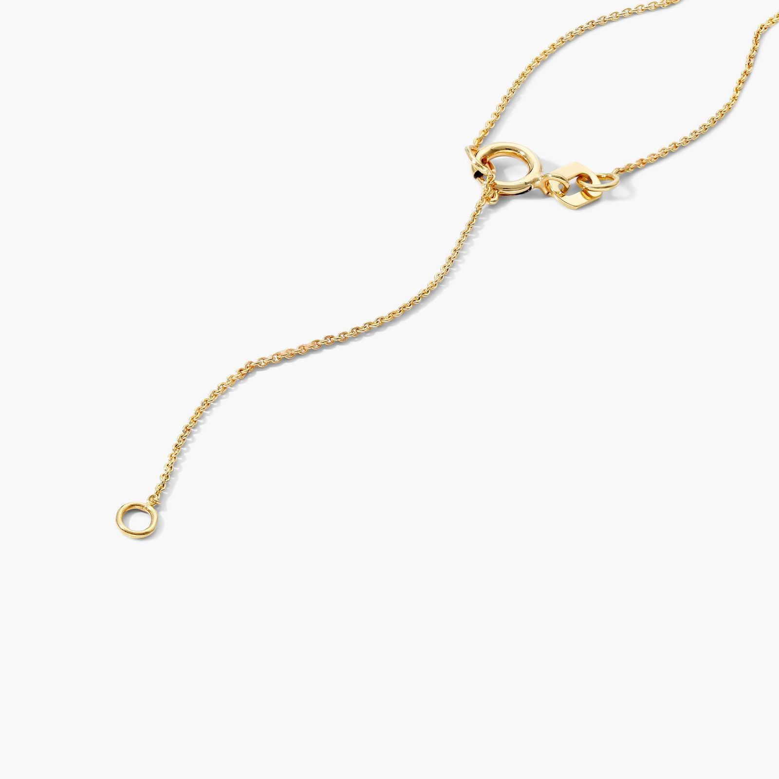2ct Lab Diamond Pendant side profile | oval cut cut lab diamond detail