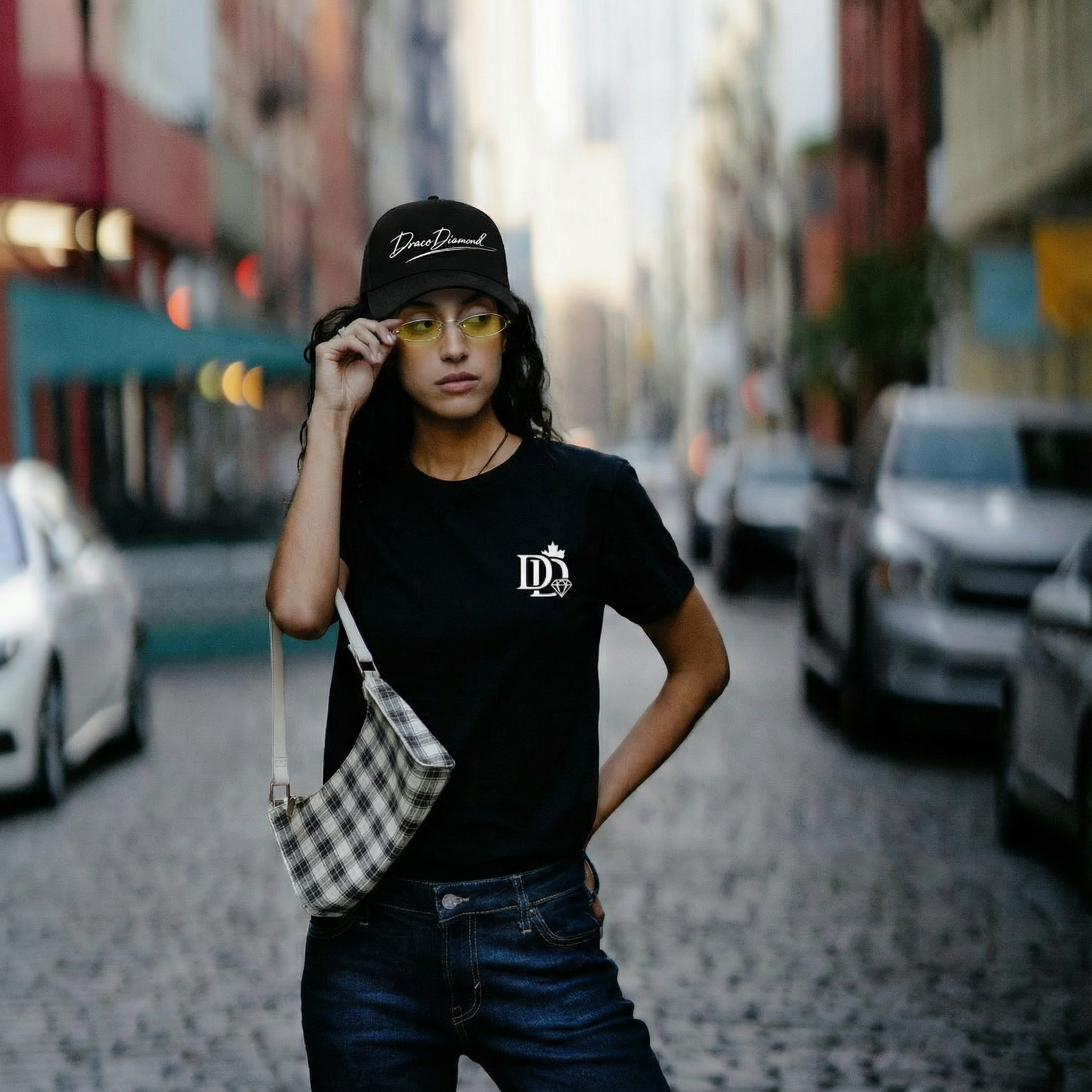 Draco Diamond Hat side profile | lab diamond detail